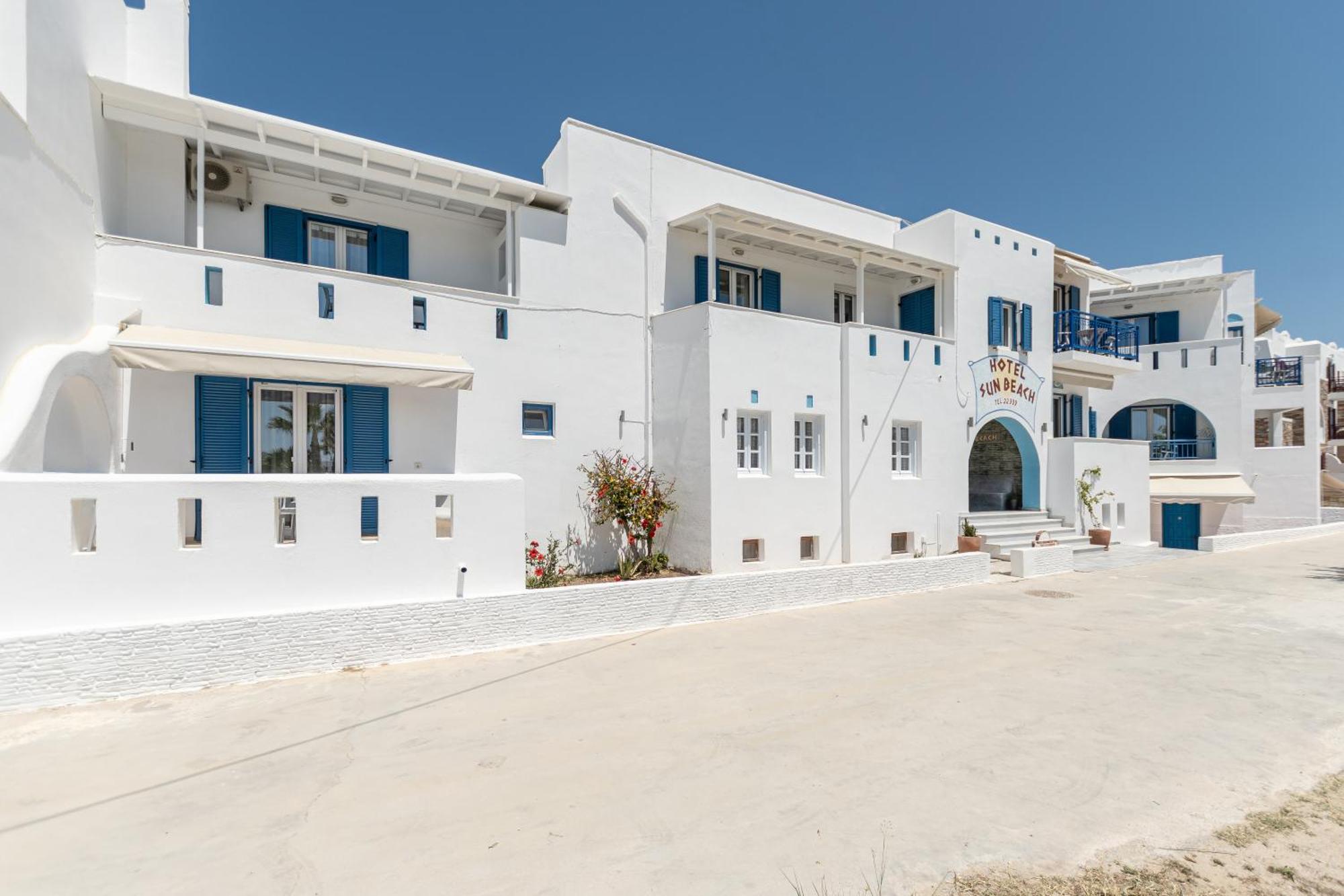 Sun Beach Hotel Naxos City Экстерьер фото