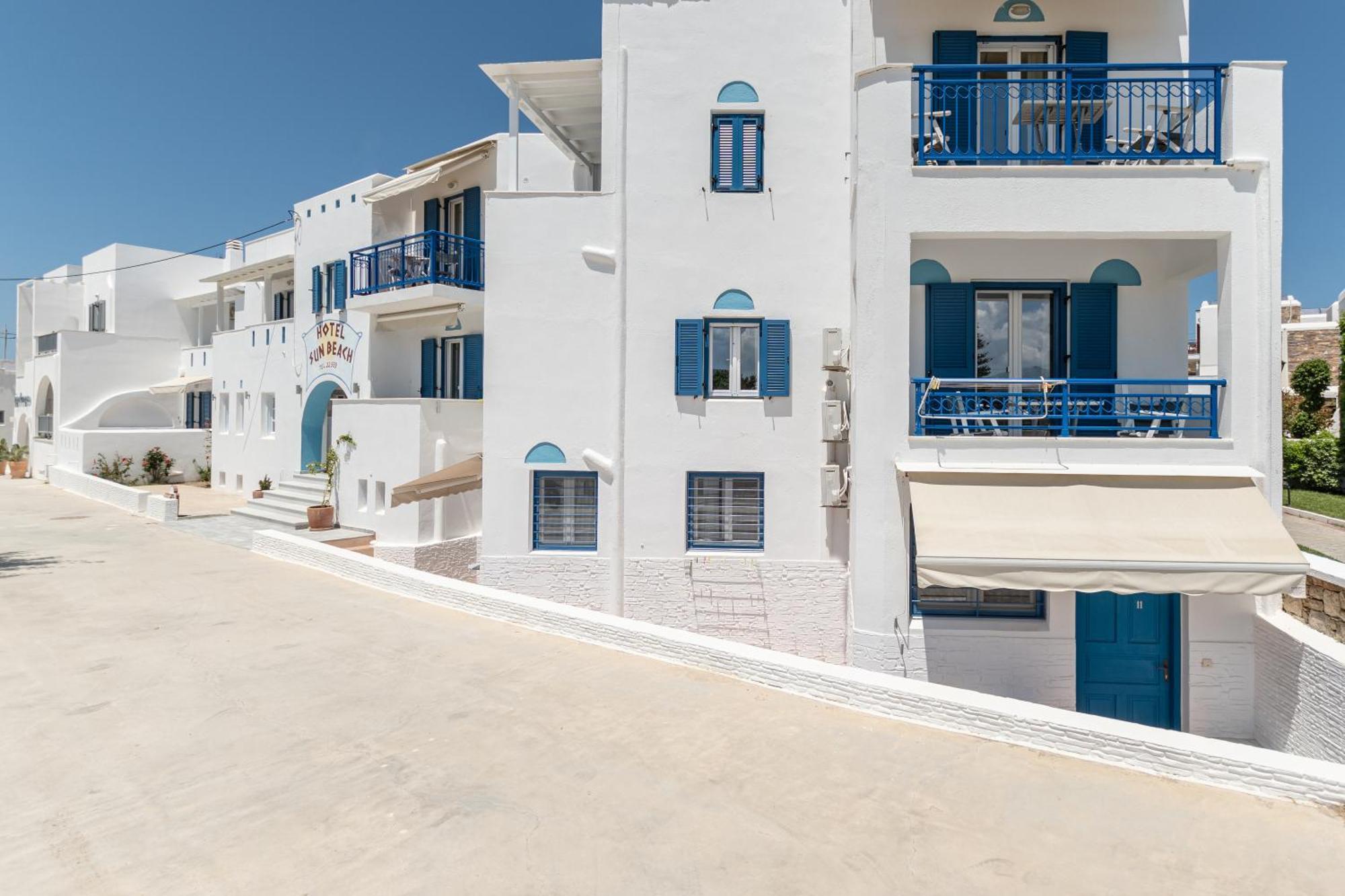 Sun Beach Hotel Naxos City Экстерьер фото