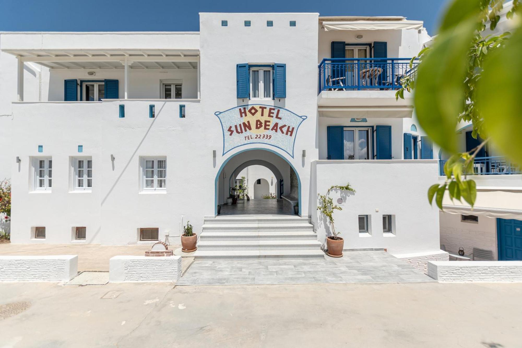 Sun Beach Hotel Naxos City Экстерьер фото